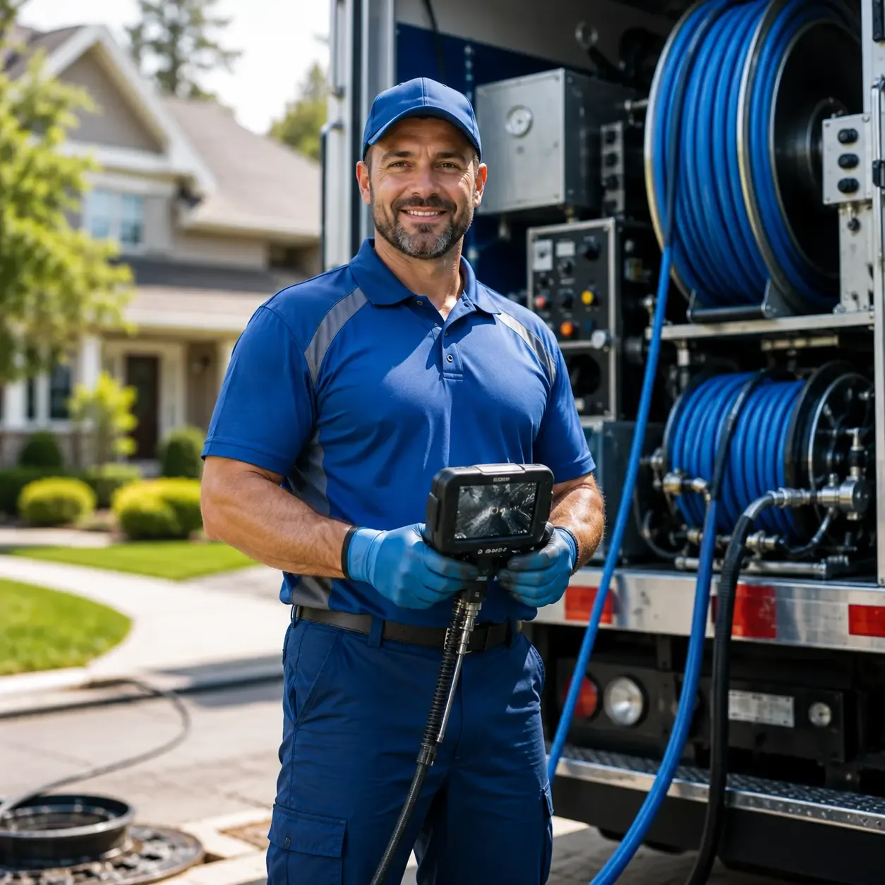 Local outdoor drain cleaning specialists in Ballinger, TX
